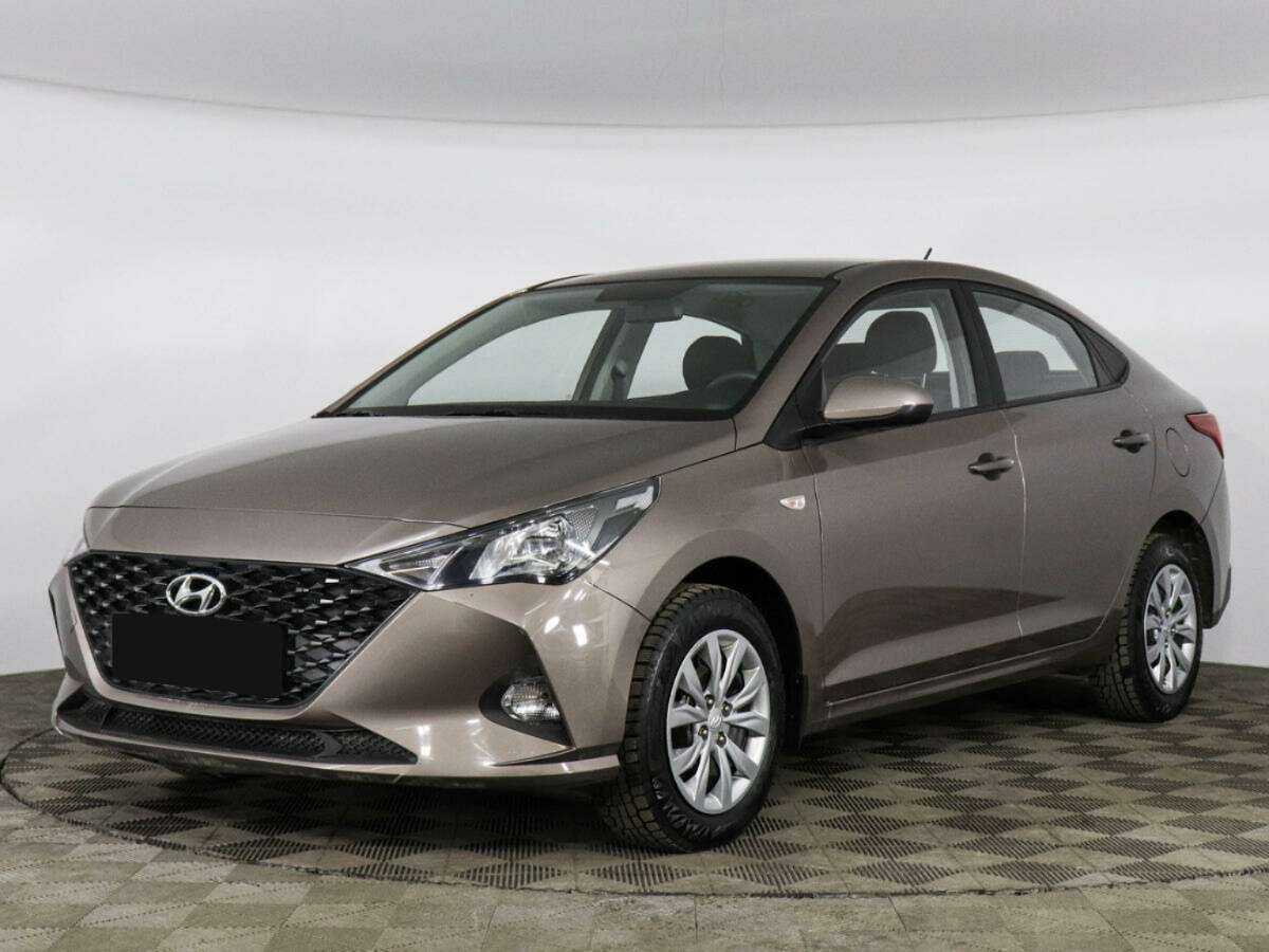 Hyundai Solaris 2021 года с пробегом. Посмотреть фото