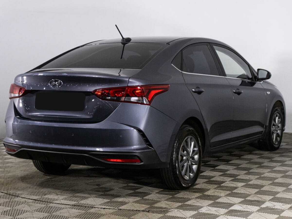 Hyundai Solaris 2021 года с пробегом. Фото: #4