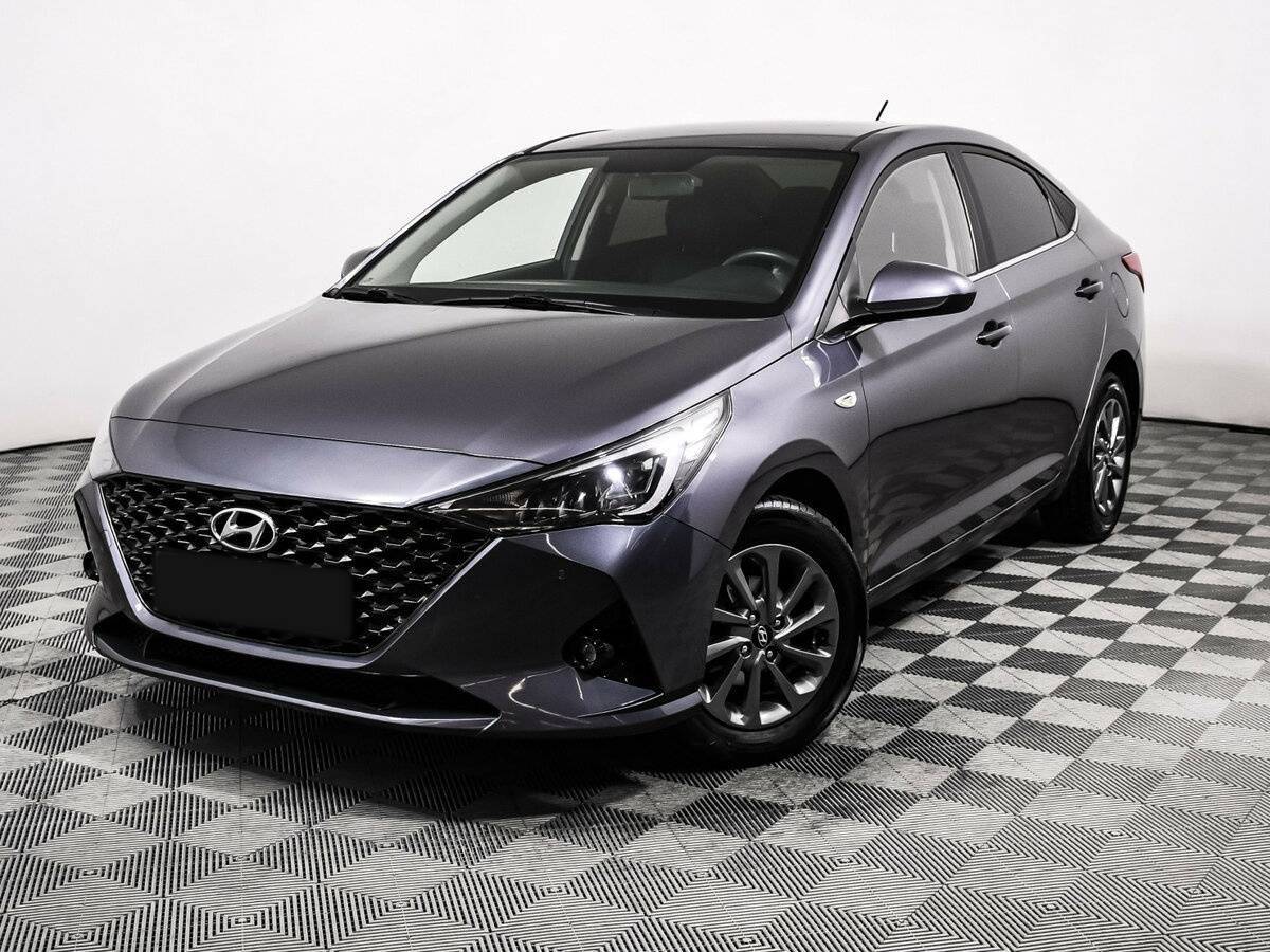 Hyundai Solaris 2021 года с пробегом. Посмотреть фото