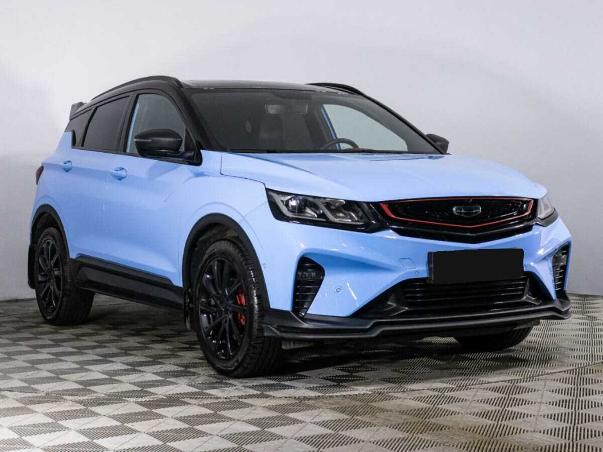 Geely Coolray 2022 года с пробегом. Фото: #2