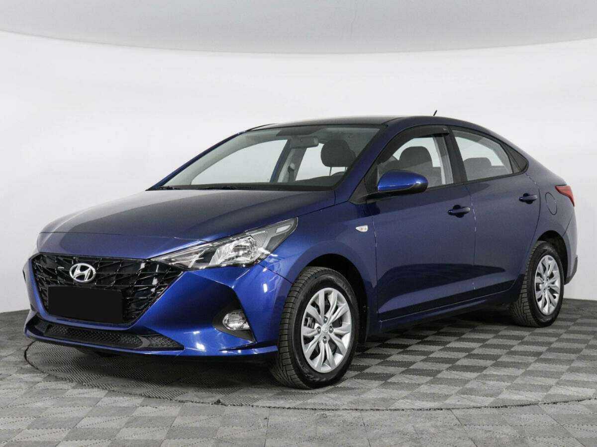 Hyundai Solaris 2021 года с пробегом. Посмотреть фото