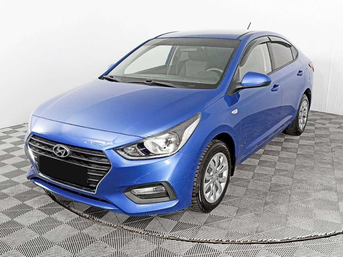 Hyundai Solaris 2020 года с пробегом. Посмотреть фото