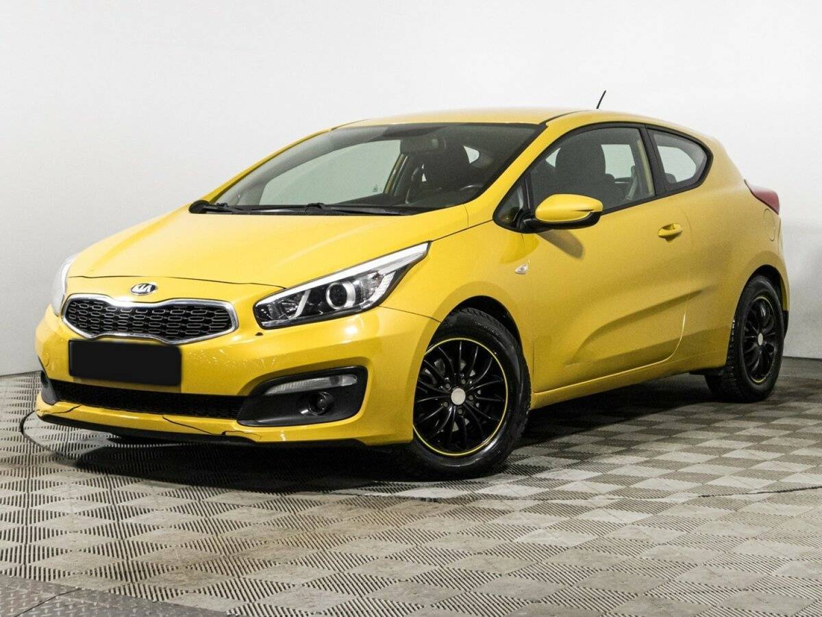 Kia Ceed 2016 года с пробегом. Посмотреть фото