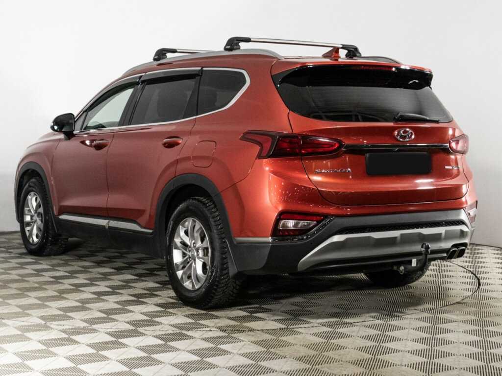 Hyundai Santa Fe 2019 года с пробегом. Фото: #6