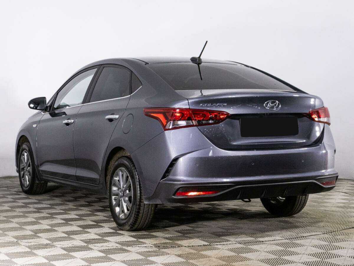 Hyundai Solaris 2021 года с пробегом. Фото: #6