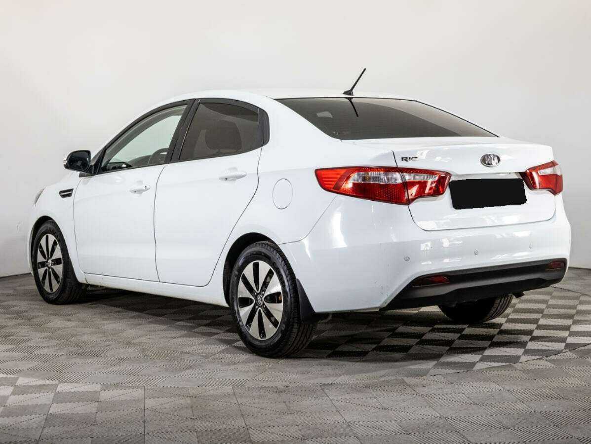 Kia Rio 2012 года с пробегом. Фото: #6