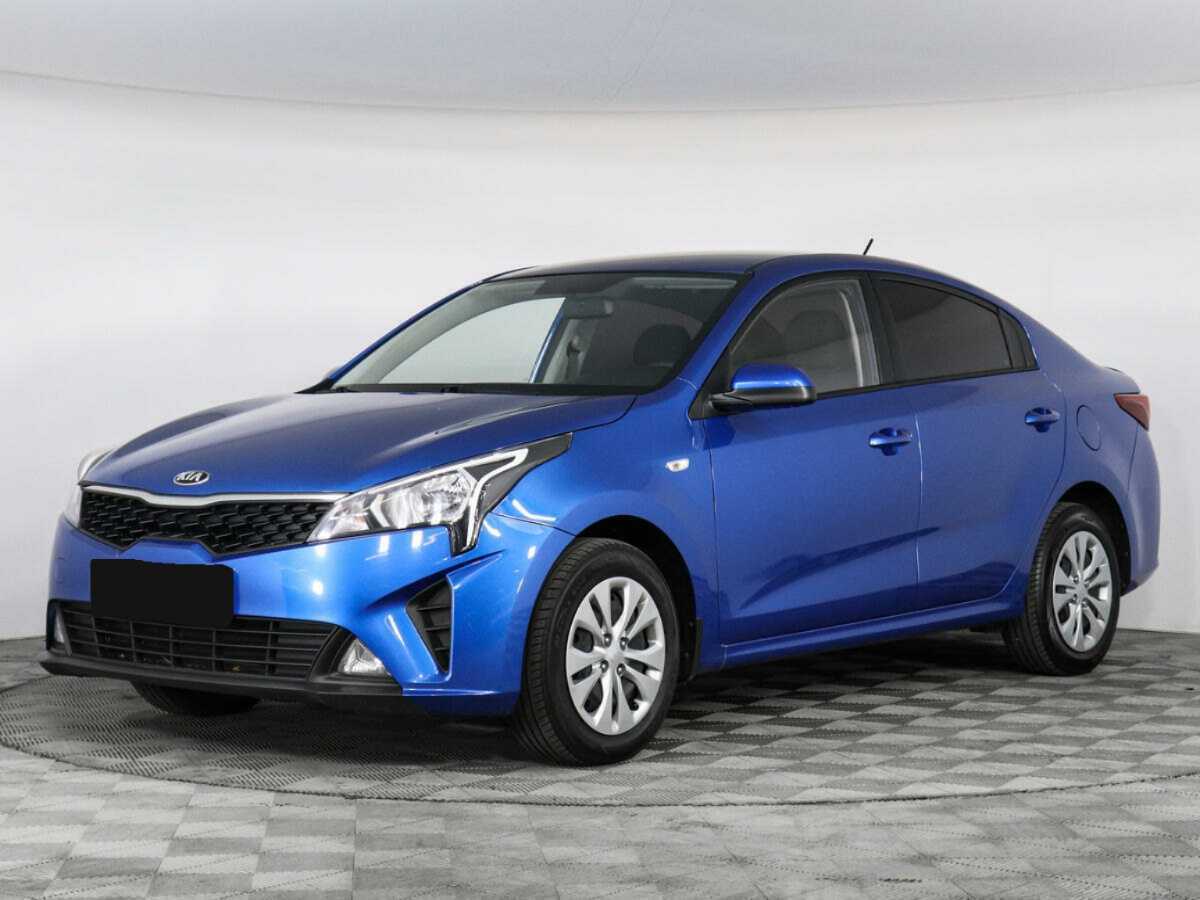 Kia Rio 2021 года с пробегом. Посмотреть фото