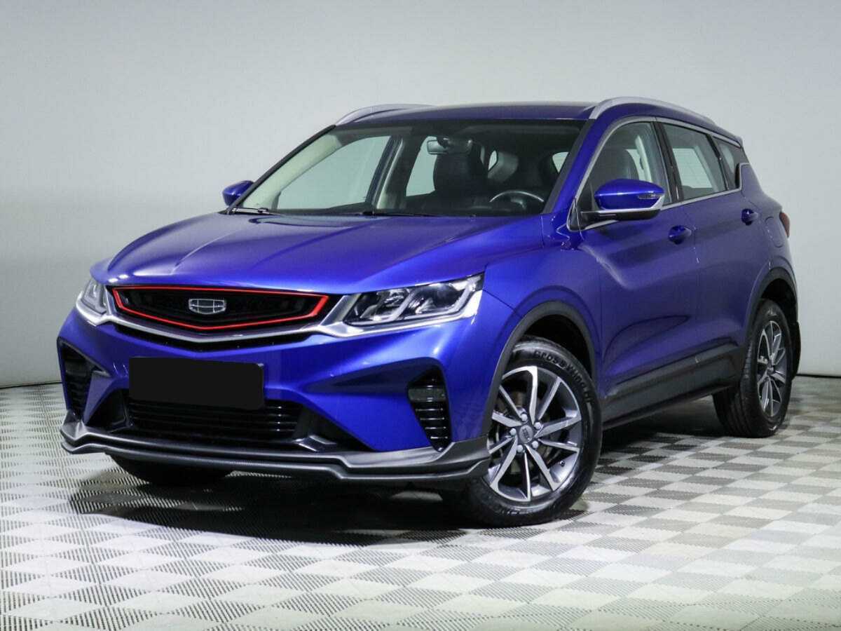 Geely Coolray 2021 года с пробегом. Посмотреть фото