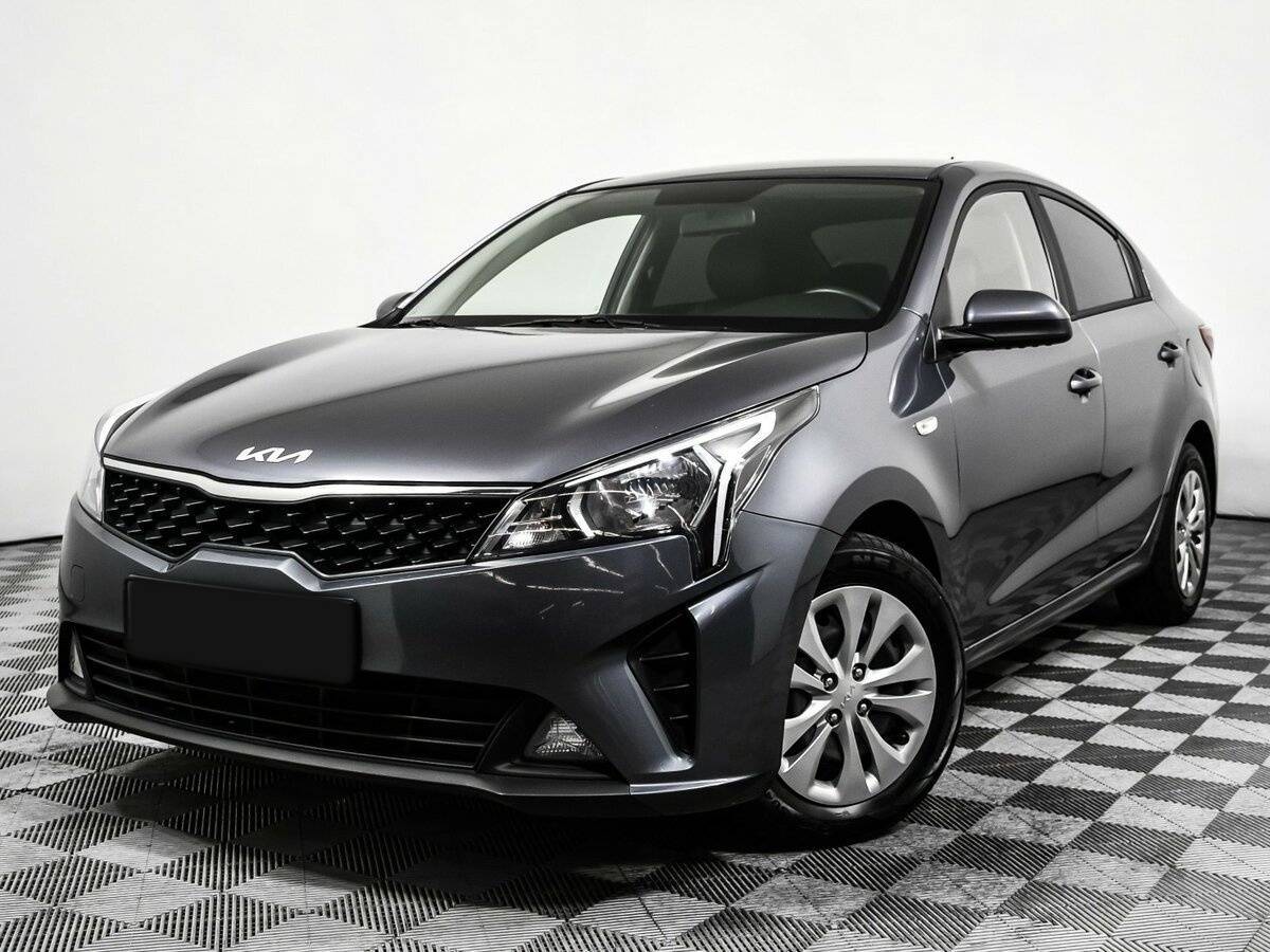 Kia Rio 2022 года с пробегом. Посмотреть фото