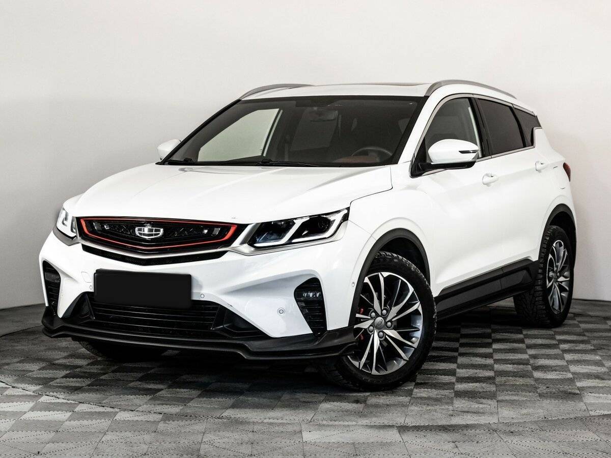Geely Coolray 2021 года с пробегом. Посмотреть фото