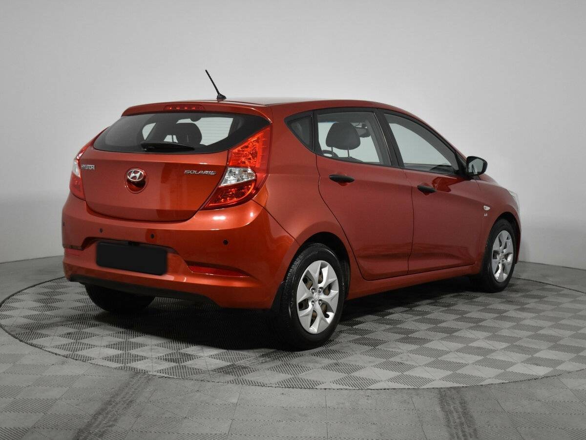 Hyundai Solaris 2014 года с пробегом. Фото: #4