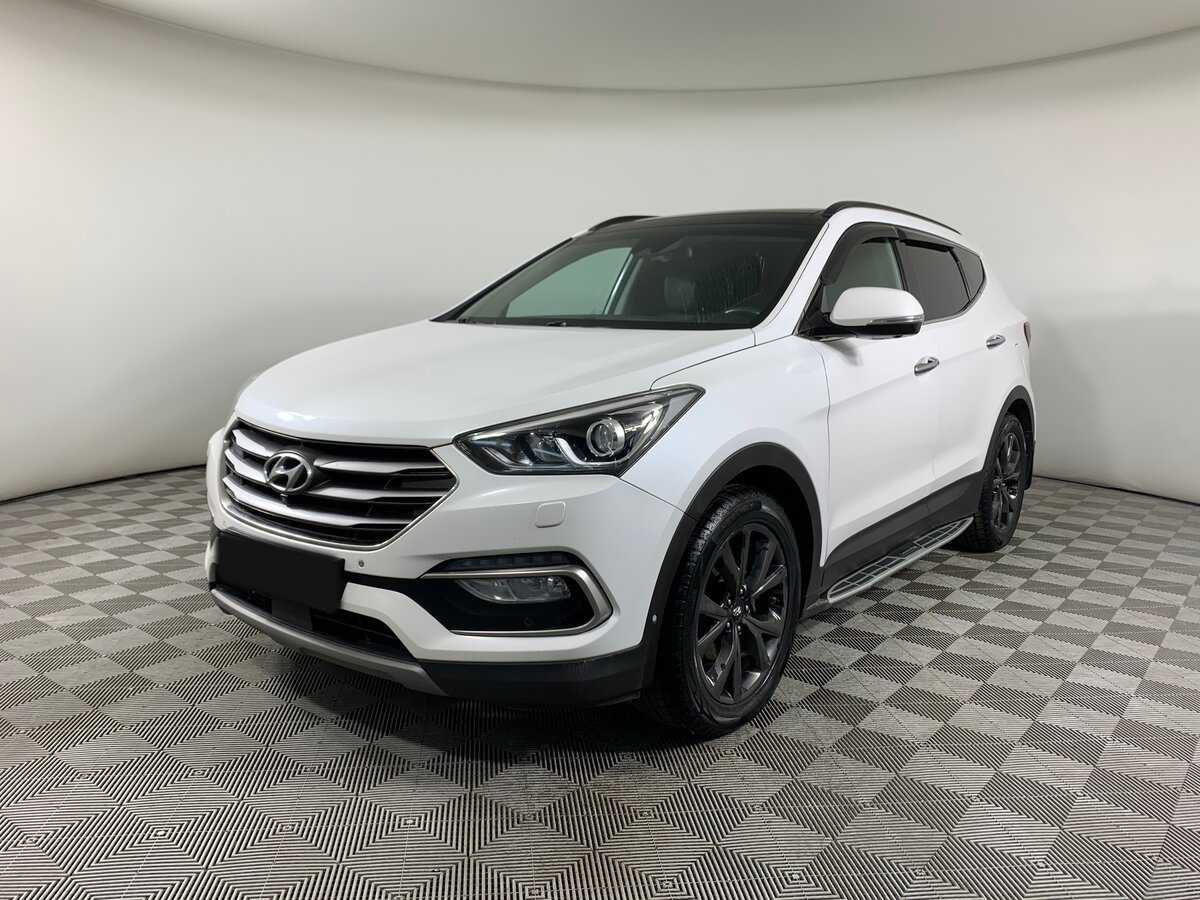 Hyundai Santa Fe 2017 года с пробегом. Посмотреть фото