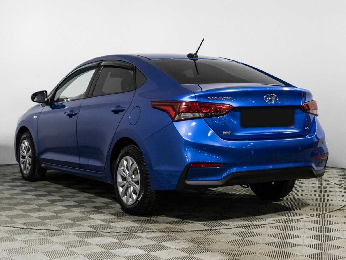 Hyundai Solaris 2019 года с пробегом. Фото: #6