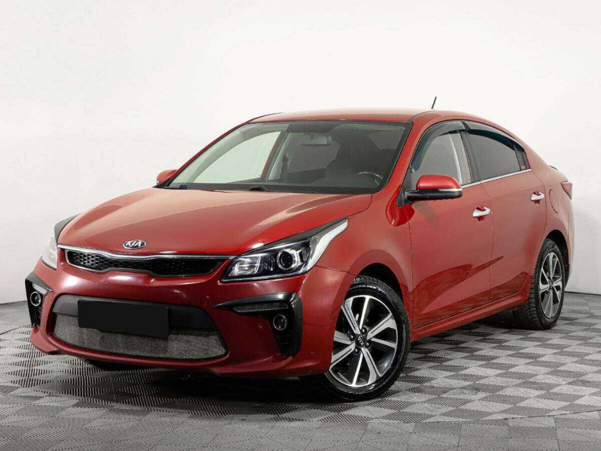 Kia Rio 2018 года с пробегом. Посмотреть фото