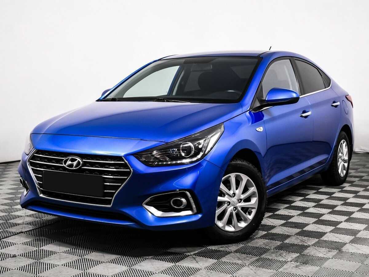 Hyundai Solaris 2018 года с пробегом. Посмотреть фото