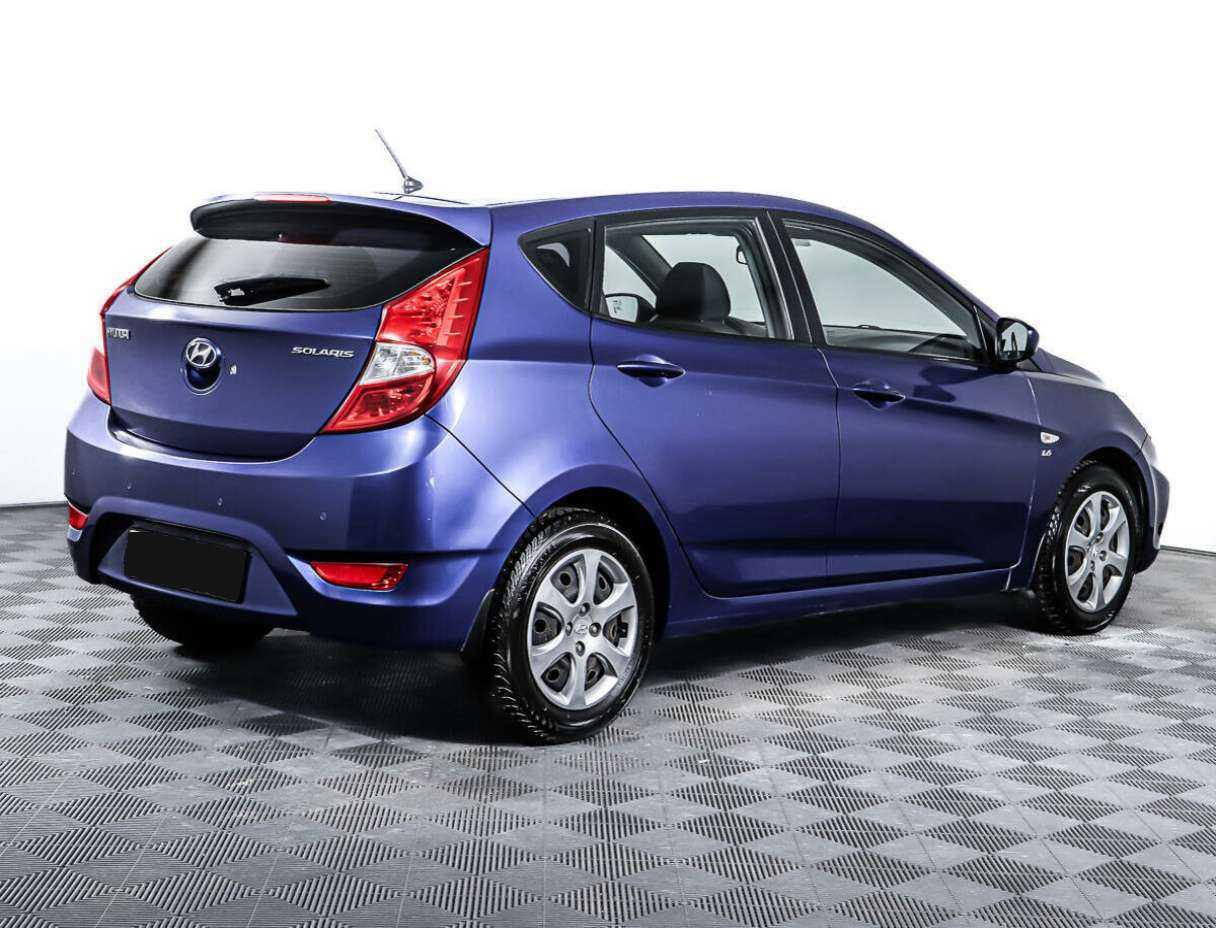 Hyundai Solaris 2012 года с пробегом. Фото: #4