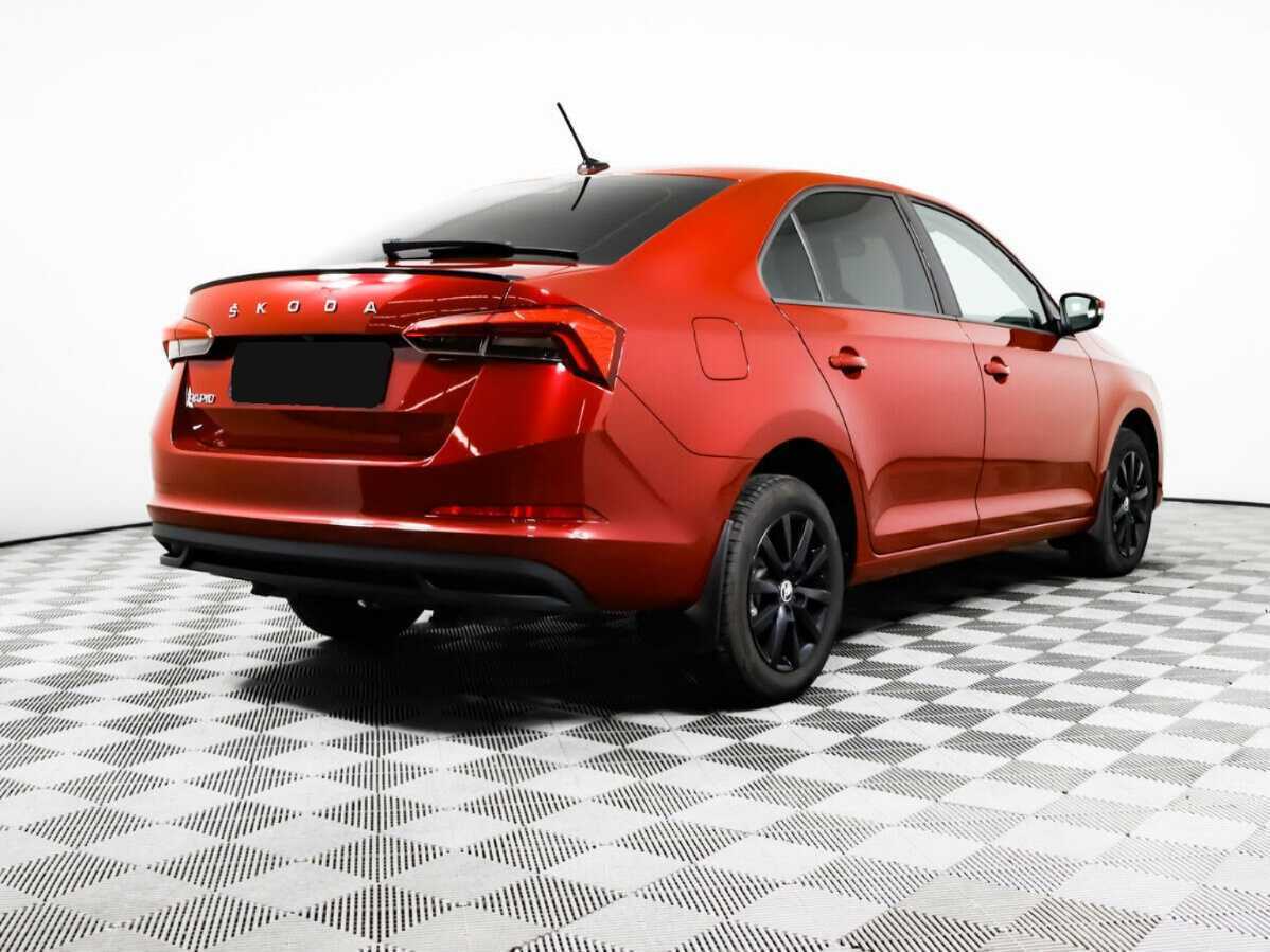 Skoda Rapid 2022 года с пробегом. Фото: #4