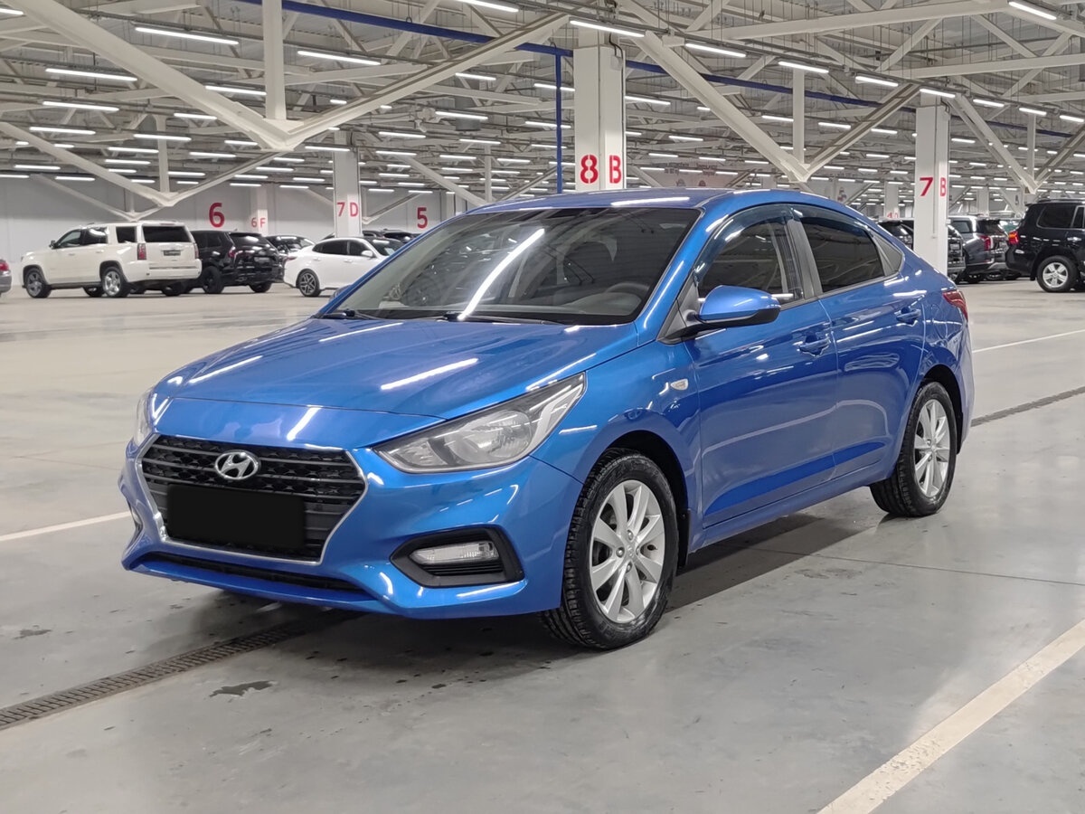 Hyundai Solaris 2017 года с пробегом. Посмотреть фото