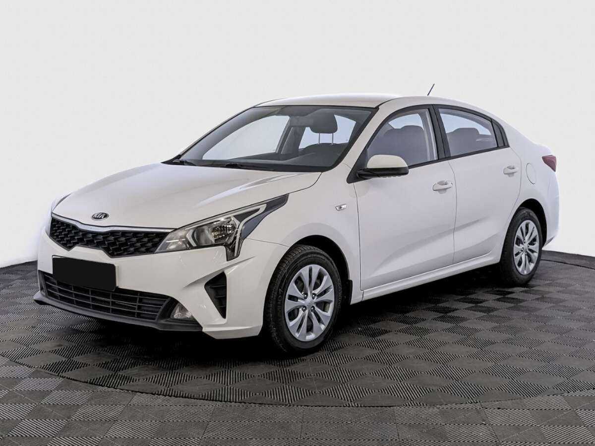 Kia Rio 2021 года с пробегом. Посмотреть фото