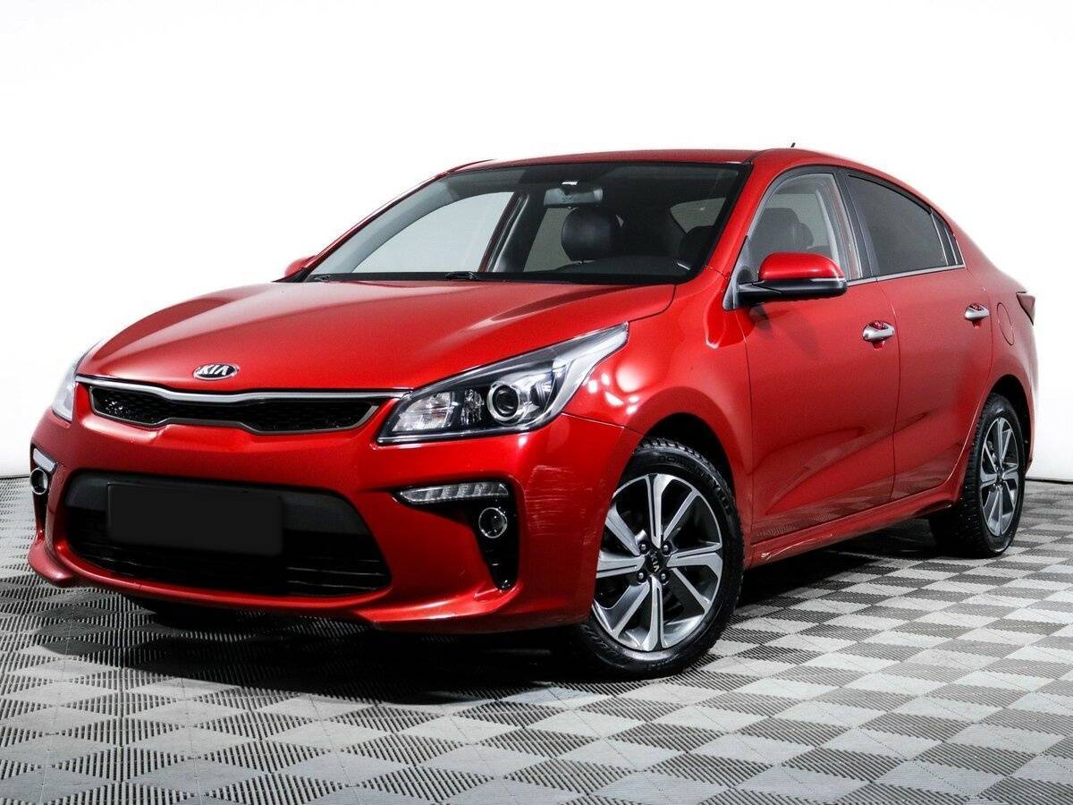 Kia Rio 2020 года с пробегом. Посмотреть фото