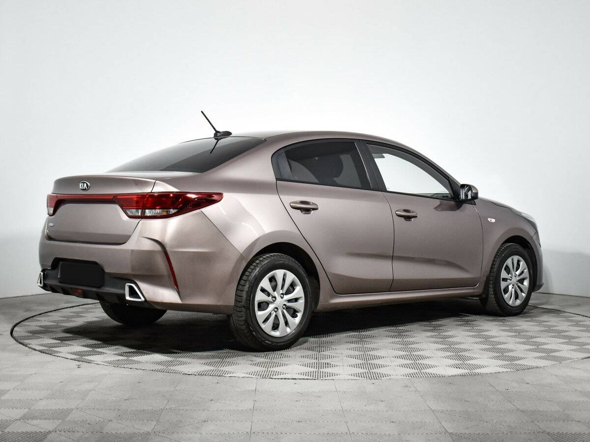 Kia Rio 2020 года с пробегом. Фото: #4