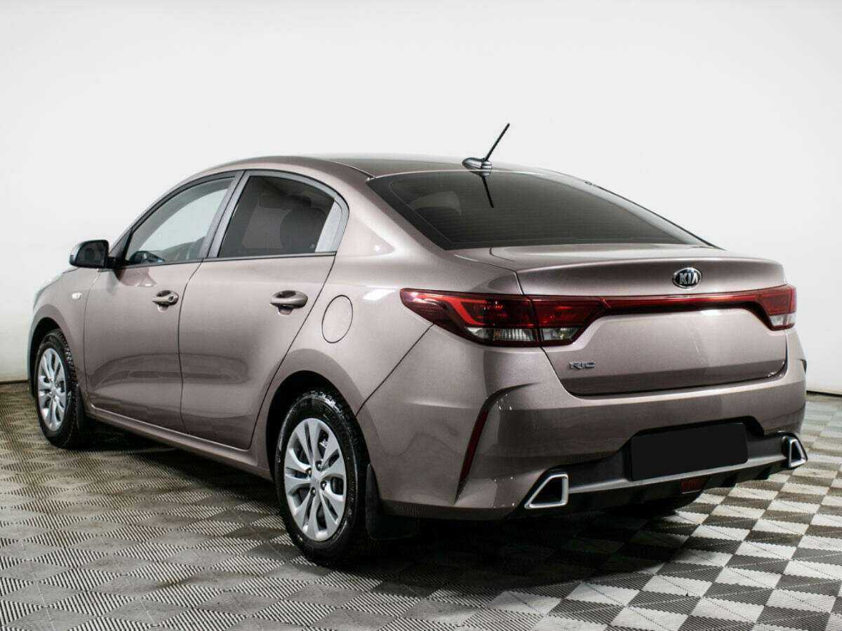 Kia Rio 2021 года с пробегом. Фото: #6