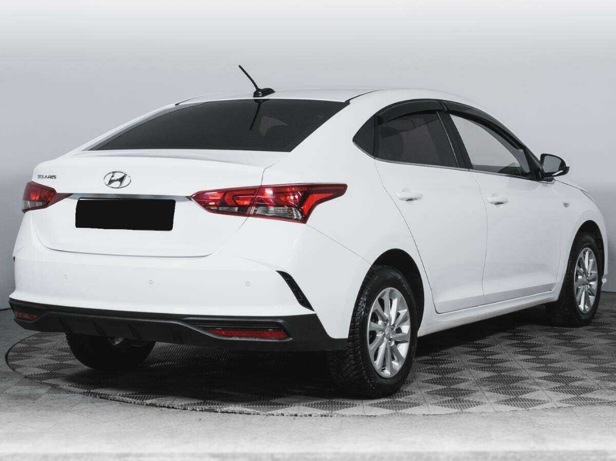 Hyundai Solaris 2021 года с пробегом. Фото: #4