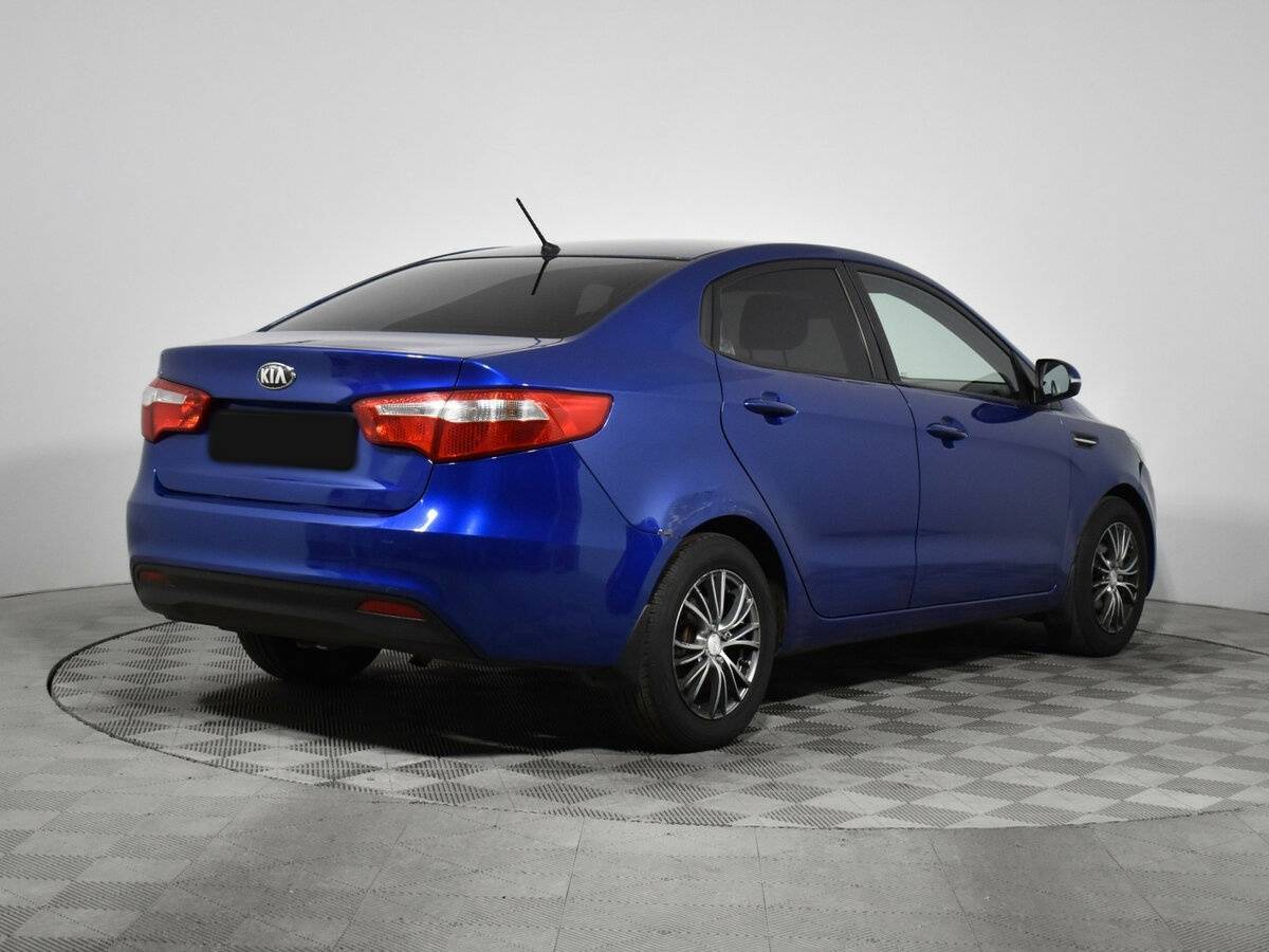 Kia Rio 2013 года с пробегом. Фото: #4