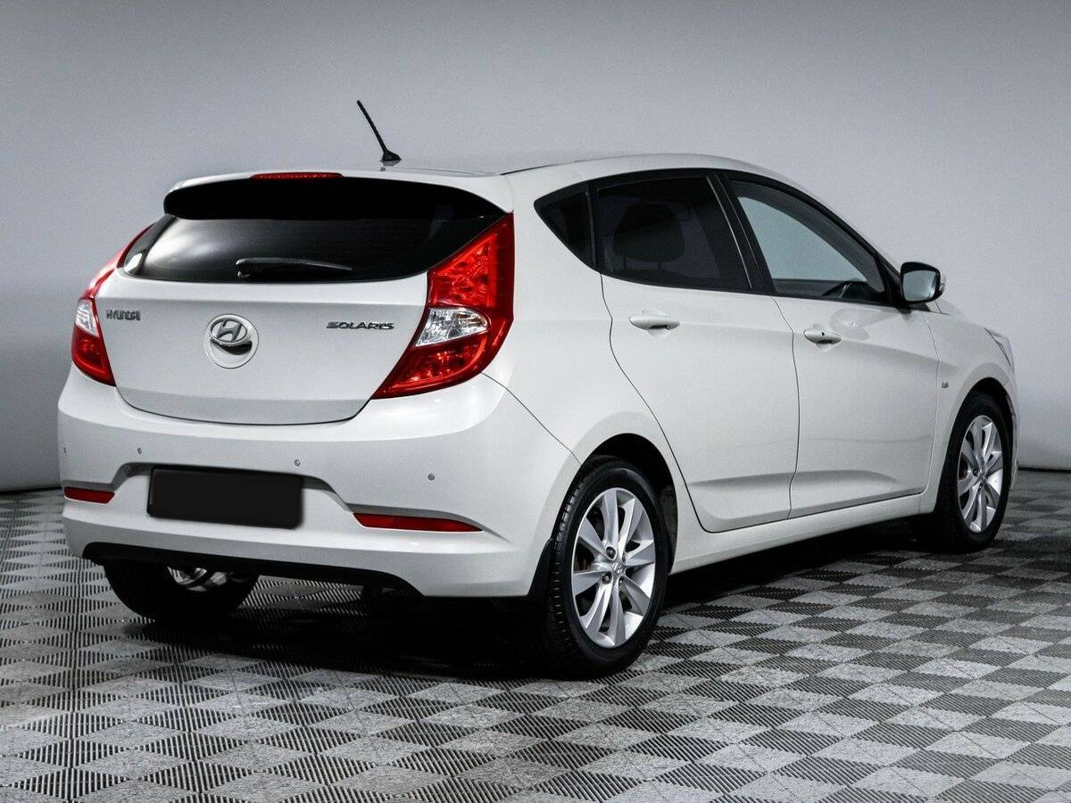 Hyundai Solaris 2015 года с пробегом. Фото: #3