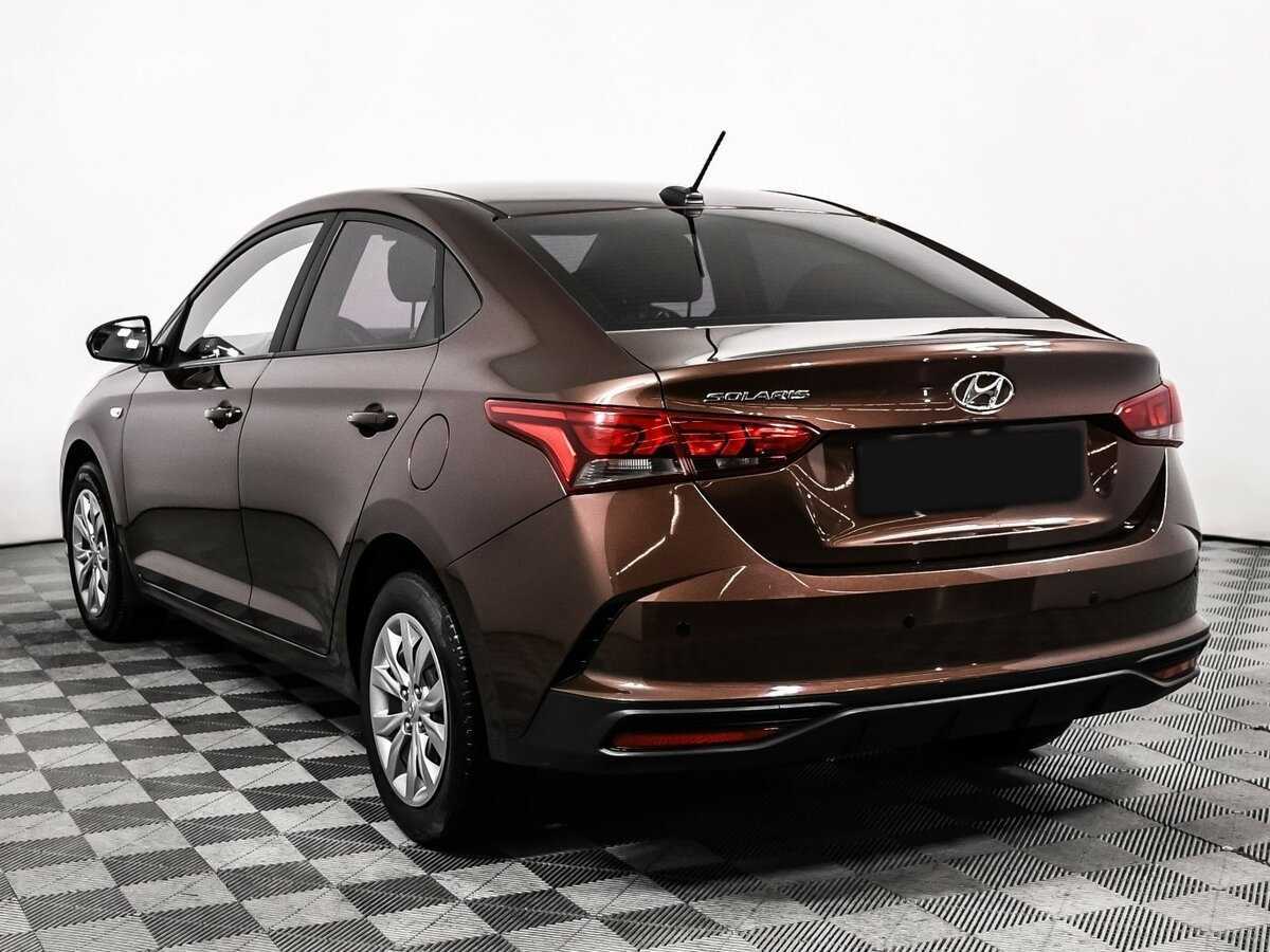 Hyundai Solaris 2021 года с пробегом. Фото: #6