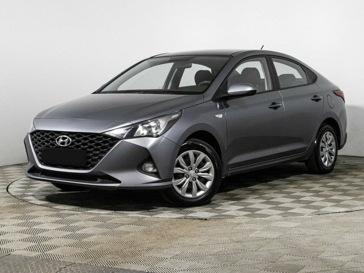 Hyundai Solaris 2021 года с пробегом. Посмотреть фото