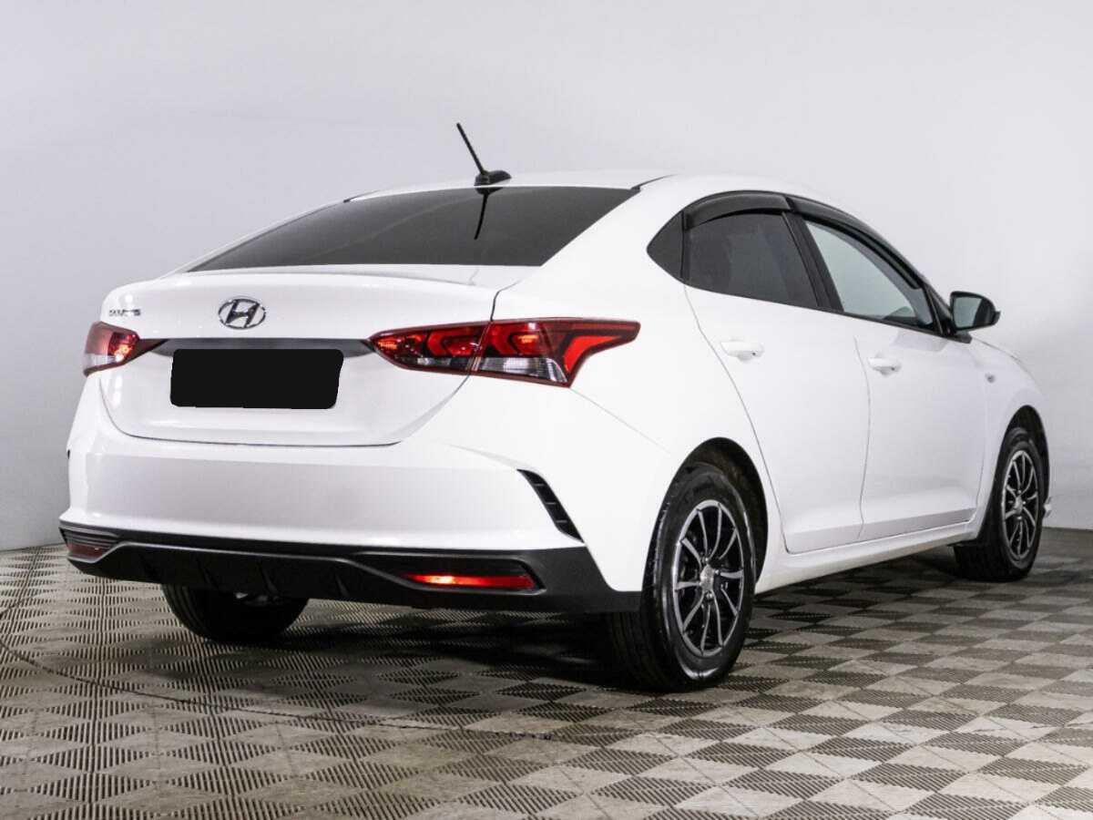 Hyundai Solaris 2021 года с пробегом. Фото: #4