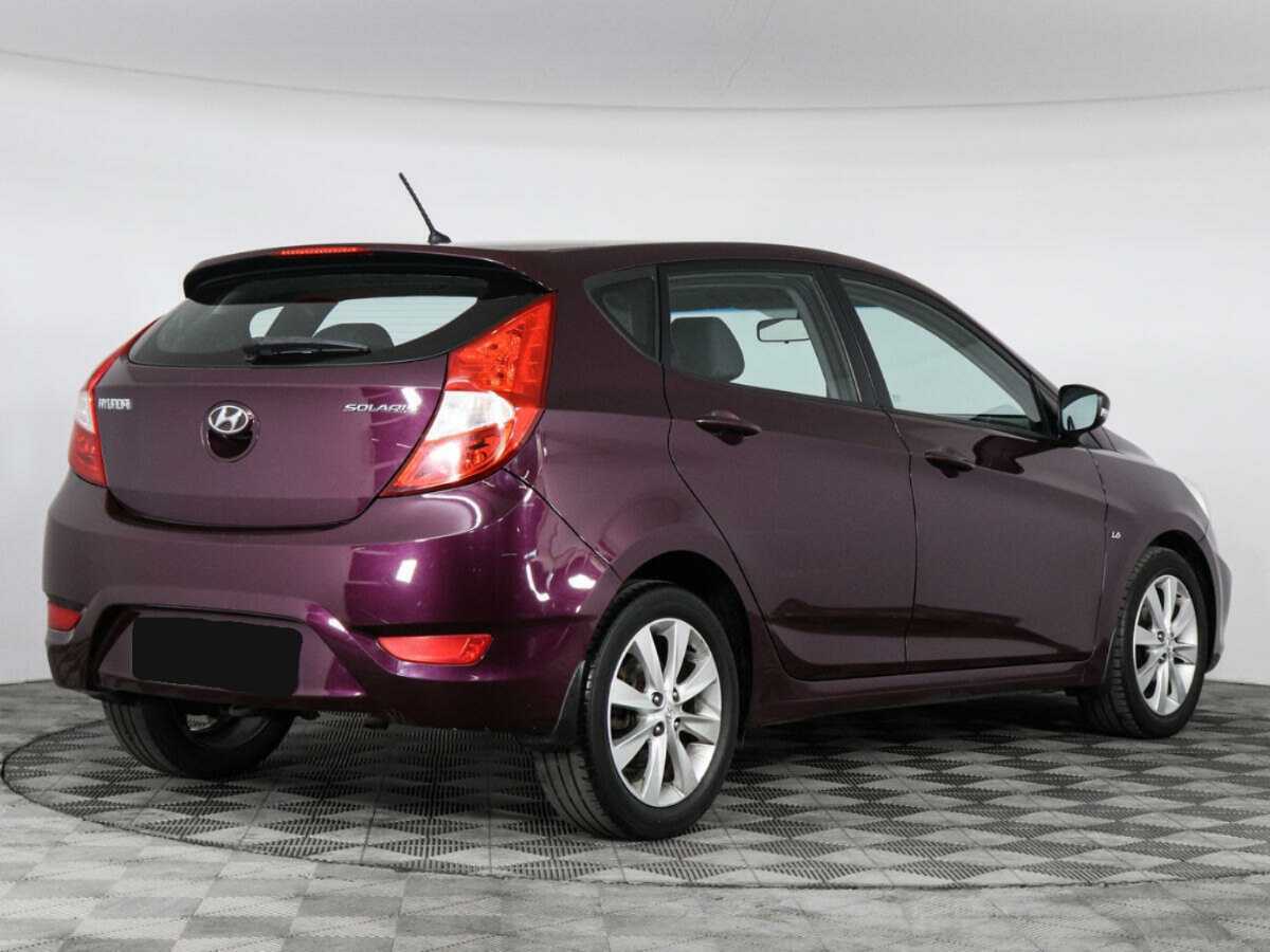 Hyundai Solaris 2014 года с пробегом. Фото: #4