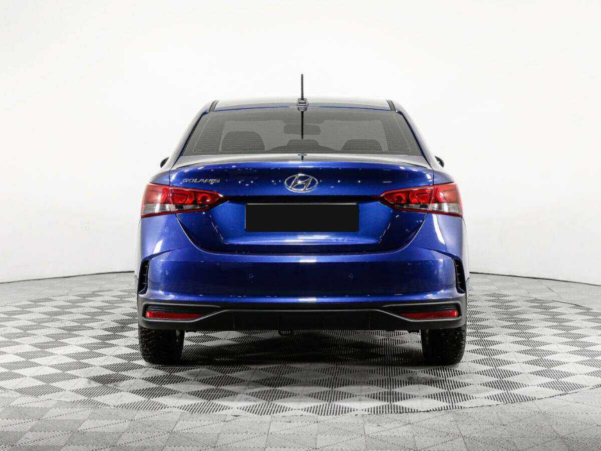 Hyundai Solaris 2021 года с пробегом. Фото: #4