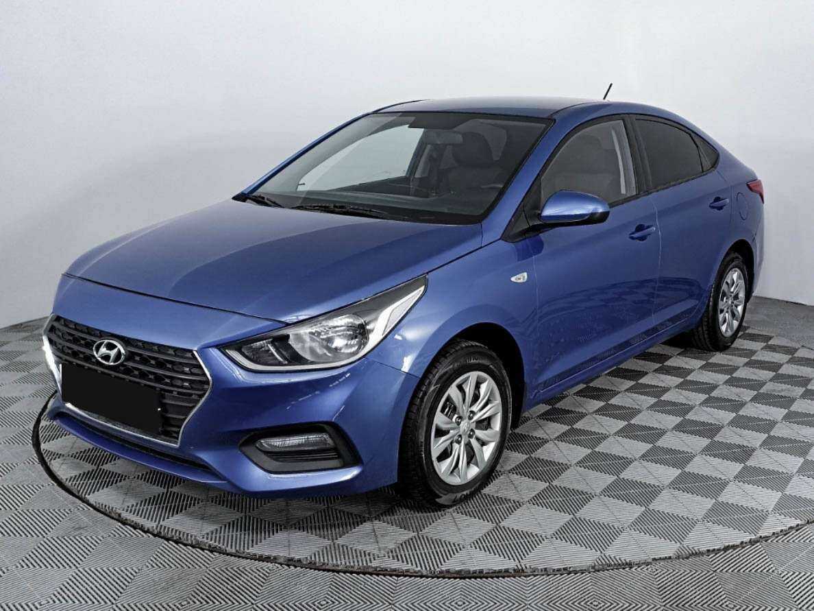 Hyundai Solaris 2018 года с пробегом. Посмотреть фото