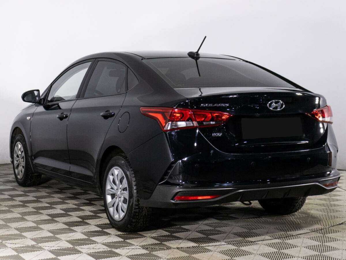 Hyundai Solaris 2021 года с пробегом. Фото: #6