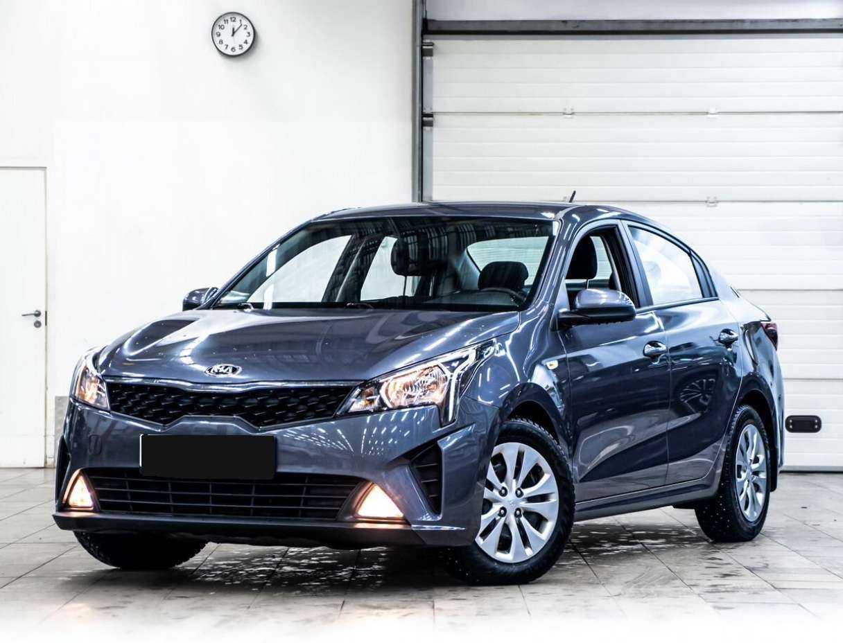 Kia Rio 2021 года с пробегом. Посмотреть фото