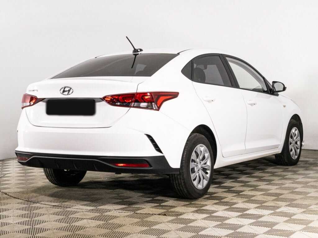 Hyundai Solaris 2022 года с пробегом. Фото: #4