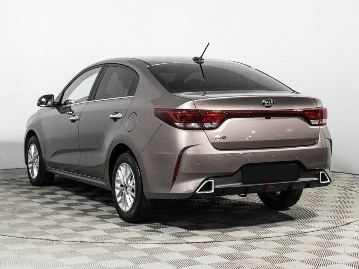 Kia Rio 2021 года с пробегом. Фото: #6