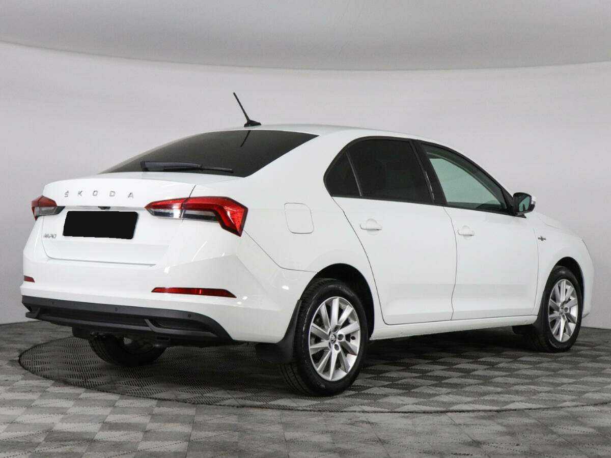 Skoda Rapid 2022 года с пробегом. Фото: #4