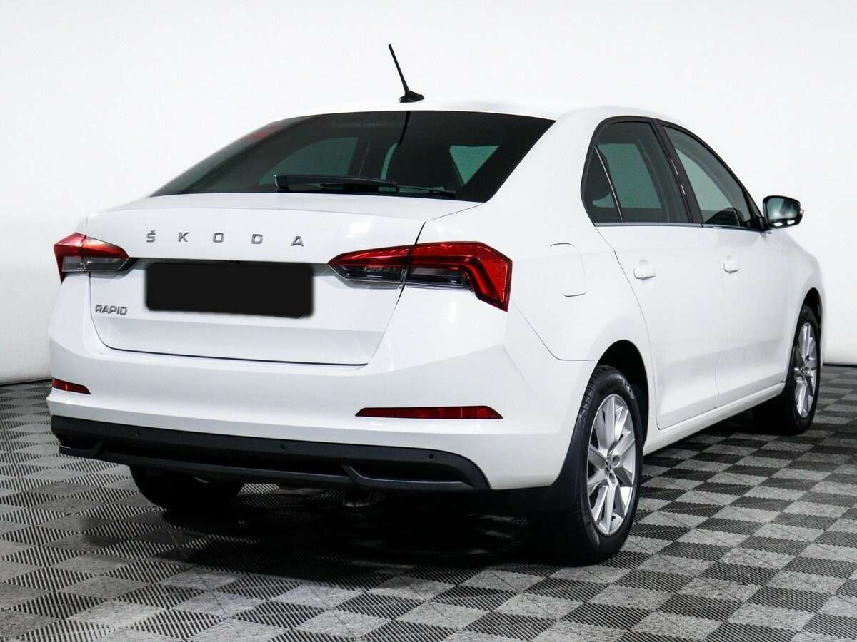 Skoda Rapid 2020 года с пробегом. Фото: #4