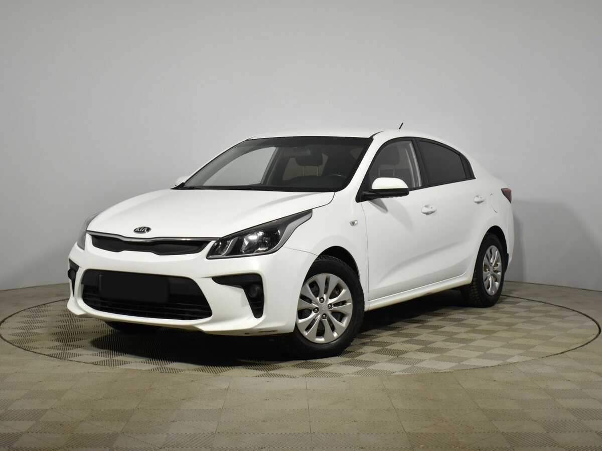 Kia Rio 2017 года с пробегом. Посмотреть фото