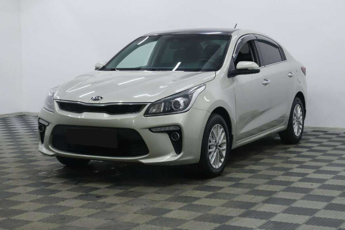 Kia Rio 2019 года с пробегом. Фото: #0