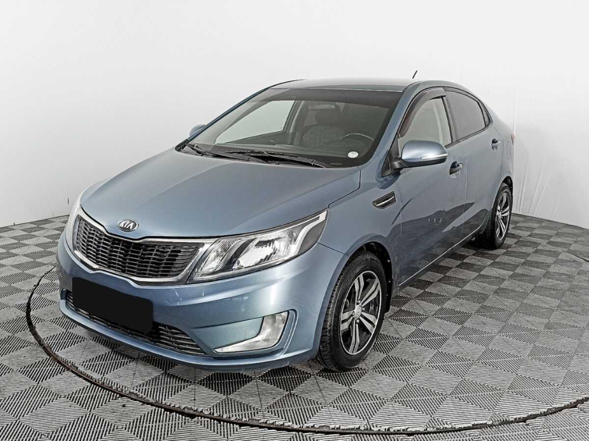 Kia Rio 2013 года с пробегом. Посмотреть фото