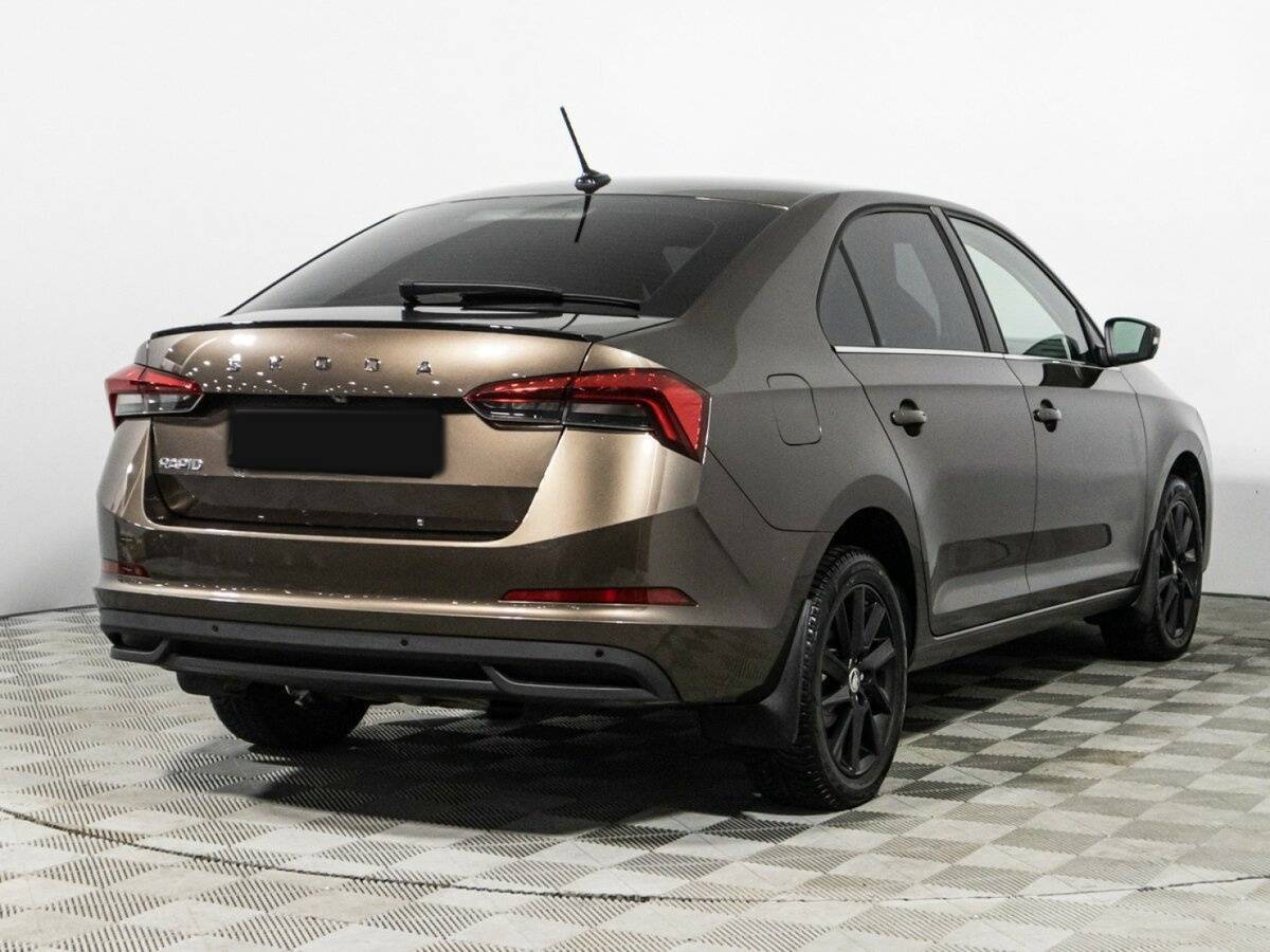 Skoda Rapid 2022 года с пробегом. Фото: #4