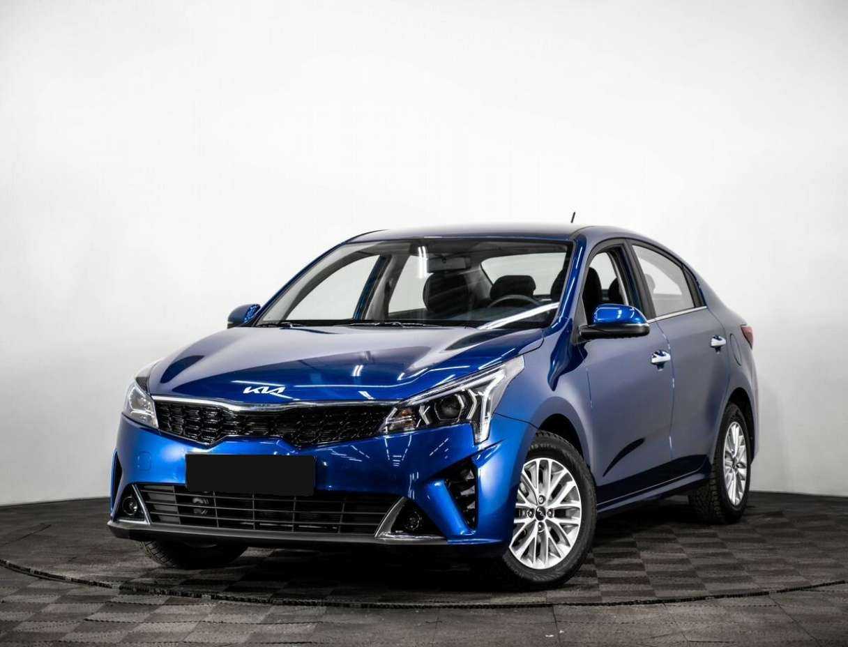Kia Rio 2022 года с пробегом. Посмотреть фото