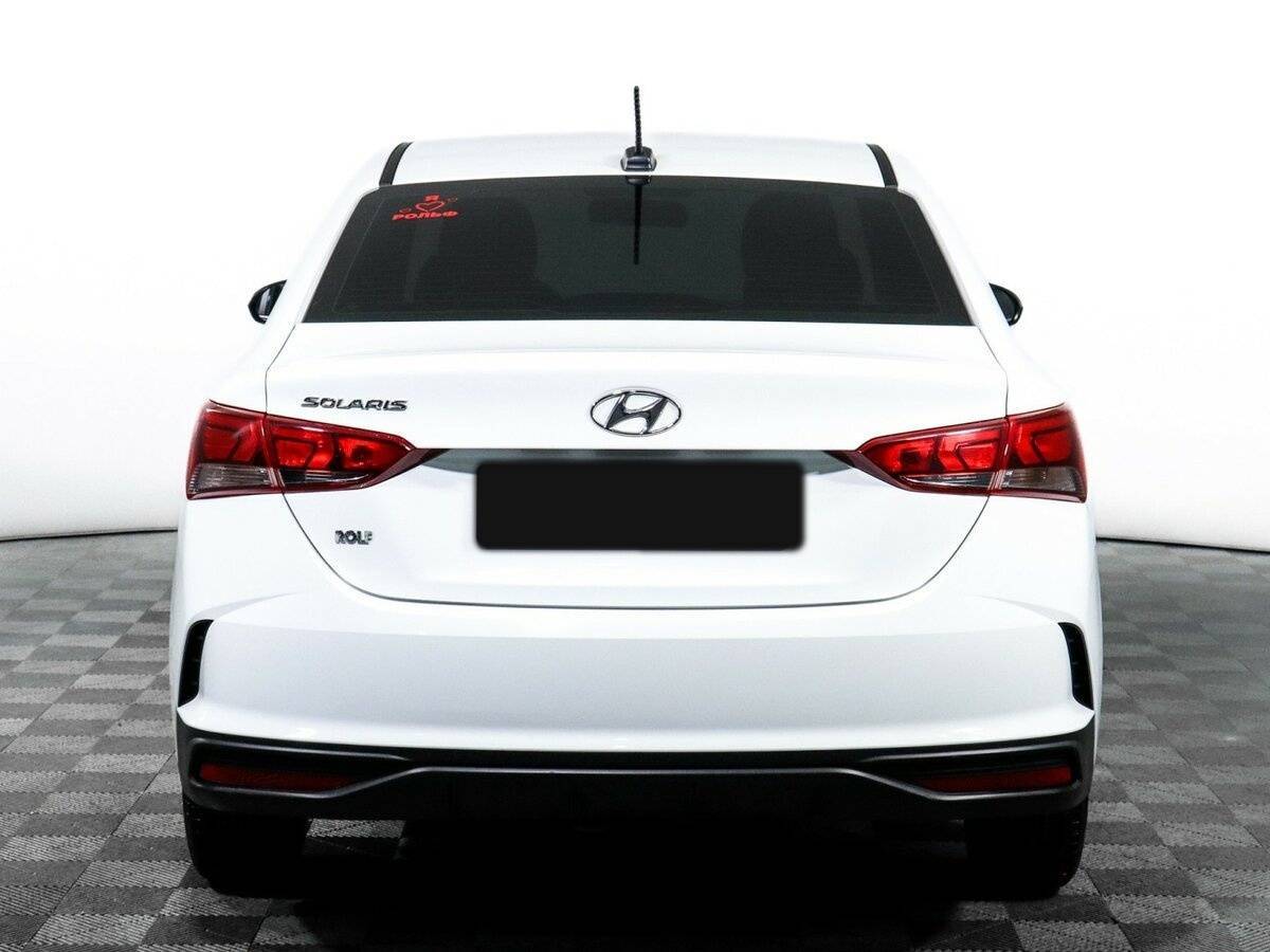 Hyundai Solaris 2021 года с пробегом. Фото: #4