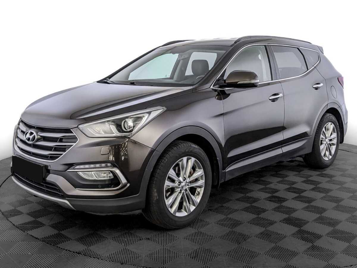 Hyundai Santa Fe 2017 года с пробегом. Посмотреть фото
