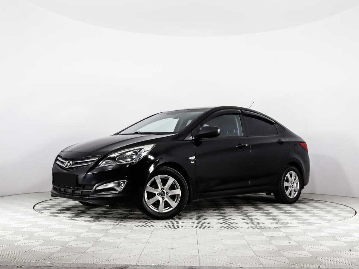 Hyundai Solaris 2014 года с пробегом. Посмотреть фото