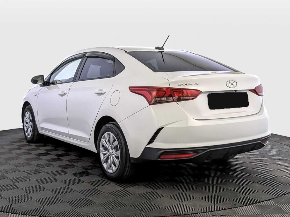 Hyundai Solaris 2022 года с пробегом. Фото: #6